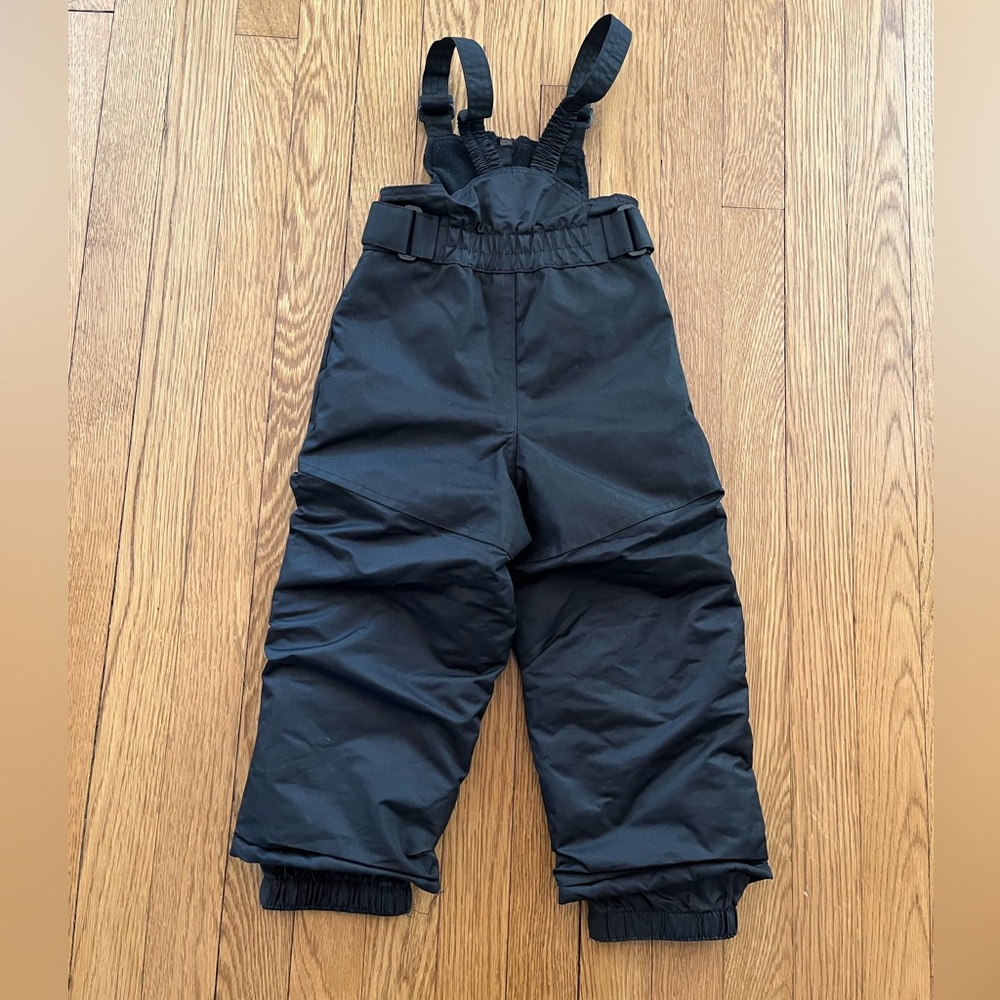 Cat & Jack Black Snow Overalls
